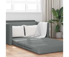 Sofa lova 110cm Tamsiai pilka audinys