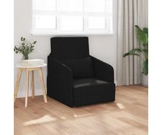 Sofa lova Juoda 65 x 80 x 83 cm audinys