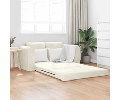 Sofa lova Kreminė 148 x 71 x 83 cm Aksomas