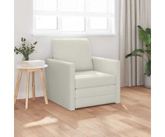 Sofa lova Kreminė 74 x 77 x 81 cm Aksomas