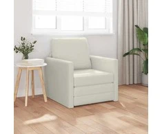 Sofa lova Kreminė 74 x 77 x 81 cm Aksomas