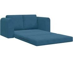 Sofa lova Mėlyna 148 x 71 x 83 cm Aksomas