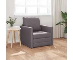 Sofa lova 60cm Pilka Dirbtinė Oda