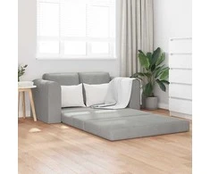Sofa lova Šviesiai pilka 148 x 71 x 83 cm Aksomas
