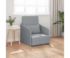 Sofa lova Šviesiai pilka 65 x 80 x 83 cm audinys