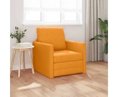 Sofa lova Tamsiai geltona 74 x 77 x 81 cm audinys