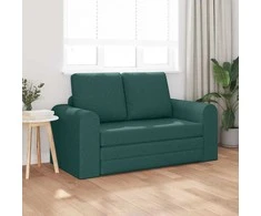 Sofa lova 60cm Tamsiai žalia audinys