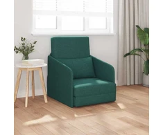 Sofa lova Tamsiai žalia 65 x 80 x 83 cm audinys