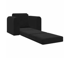 Sofa lova Juoda 98 x 71 x 83 cm Aksomas