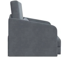 Sofa lova Tamsiai pilka 65 x 80 x 83 cm Aksomas