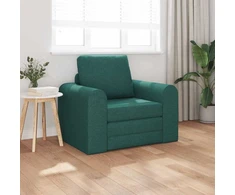 Sofa lova Tamsiai žalia 98 x 71 x 83 cm audinys