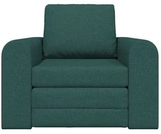 Sofa lova Tamsiai žalia 98 x 71 x 83 cm audinys
