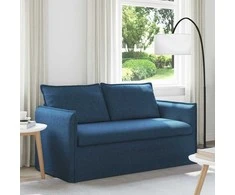 Sofa Mėlyna 195 x 82 x 85 cm Metalas