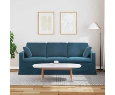 Sofa Mėlyna 198 x 78 x 80 cm Aksomas