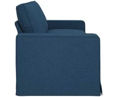Sofa Mėlyna 222 x 80 x 82 cm Metalas