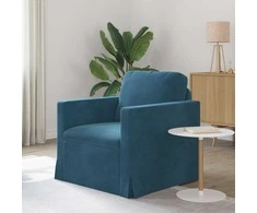 Sofa Mėlyna 78 x 78 x 80 cm Aksomas