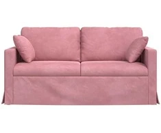 Sofa Rožinė 158 x 78 x 80 cm Aksomas