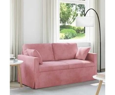Sofa Rožinė 158 x 78 x 80 cm Aksomas