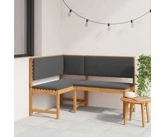 Sofa Sodo Kėdė Ruda 140 x 100 x 91cm Akacijos medienos masyvas