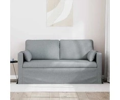 Sofa Šviesiai pilka 158 x 78 x 80 cm Metalas
