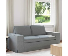 Sofa Šviesiai pilka 182 x 80 x 82 cm Metalas