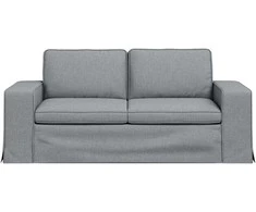 Sofa Šviesiai pilka 182 x 80 x 82 cm Metalas