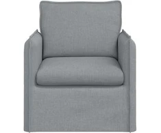 Sofa Šviesiai pilka 75 x 82 x 85 cm audinys