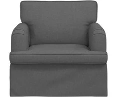 Fotelis Sofa Tamsiai pilka 142 x 80 x 85 cm Metalas