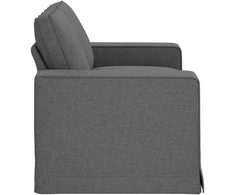 Sofa Tamsiai pilka 162 x 80 x 82 cm Metalas