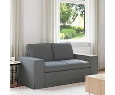 Sofa Tamsiai pilka 162 x 80 x 82 cm Metalas