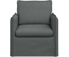Sofa Tamsiai pilka 75 x 82 x 85 cm audinys