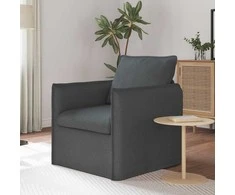 Sofa Tamsiai pilka 75 x 82 x 85 cm audinys