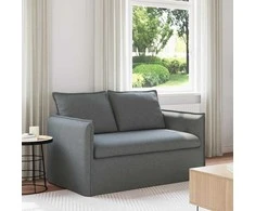 Sofa Tamsiai pilka 195 x 82 x 85 cm Metalas