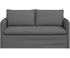 Sofa Tamsiai pilka 195 x 82 x 85 cm Metalas
