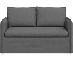 Sofa Tamsiai pilka 195 x 82 x 85 cm Metalas