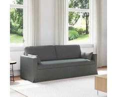 Sofa Tamsiai pilka 198 x 78 x 80 cm Metalas