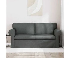 Sofa Tamsiai pilka 215 x 82 x 80 cm Metalas