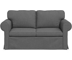 Sofa Tamsiai pilka 215 x 82 x 80 cm Metalas