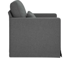 Fotelis Sofa Tamsiai pilka 78 x 78 x 80 cm Metalas