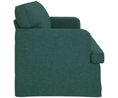 Sofa Tamsiai žalia 142 x 80 x 85 cm Metalas