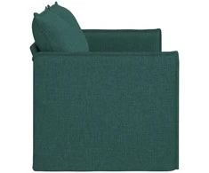 Sofa Tamsiai žalia 195 x 82 x 85 cm Metalas