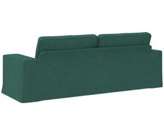 Sofa Tamsiai žalia 222 x 80 x 82 cm Metalas