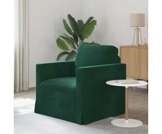 Sofa Tamsiai žalia 78 x 78 x 80 cm Aksomas