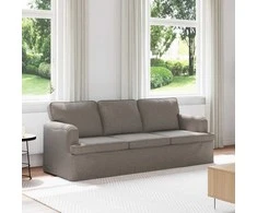 Sofa Taupe 142 x 80 x 85 cm Metalas