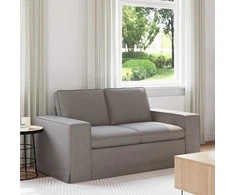 Sofa Taupe 162 x 80 x 82 cm Metalas