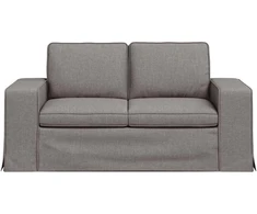Sofa Taupe 162 x 80 x 82 cm Metalas