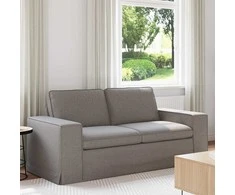 Sofa Taupe 182 x 80 x 82 cm Metalas
