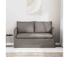 Sofa Taupe 195 x 82 x 85 cm Metalas