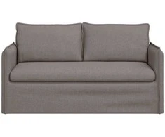 Sofa Taupe 195 x 82 x 85 cm Metalas
