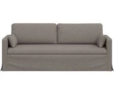 Sofa Taupe 198 x 78 x 80 cm Metalas